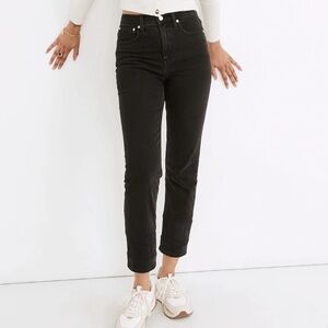 Madewell Classic Straight Jeans in Lunar Wash J2054 - Size 28